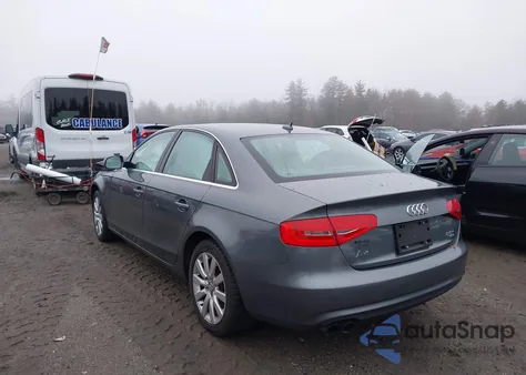 2013 Audi A4 2.0T Premium from USA, damaged, VIN WAUBFAFL4DN044524